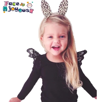 Baby T-shirts For Girls Clothes 4 Colors Pink/Black/White/Striped Lace Long Sleeve Tops tees newborn baby girl clothing 0-24M
Baby T-shirts For Girls Clothes 4 Colors Pink/Black/White/Striped Lace Long Sleeve Tops tees newborn baby girl clothing 0-24M