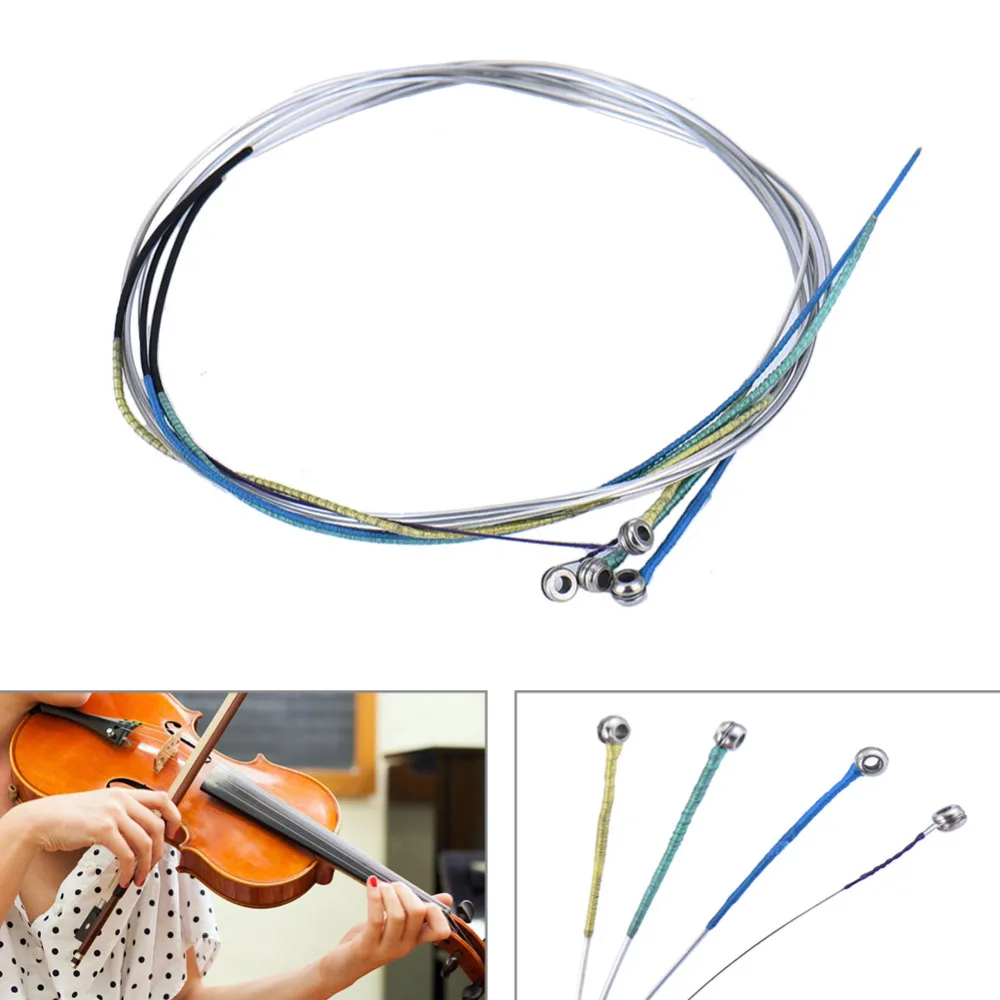Nylon ( Perlon ) Violin Strings 1 Set of Violin Strings/4 Pieces E A D G for Violin Strings Size 4/4 Nylon Core Free Shipping
Nylon ( Perlon ) Violin Strings 1 Set of Violin Strings/4 Pieces E A D G for Violin Strings Size 4/4 Nylon Core Free Shipping