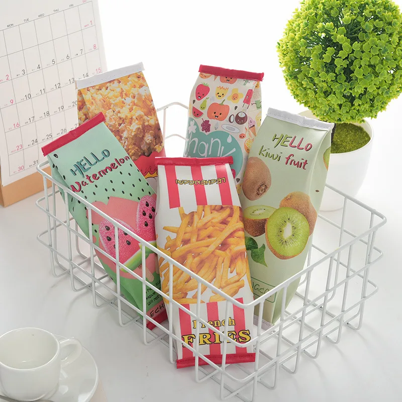 12pc/lot Interesting simulation cute fashion pen bag / student pencil Cosmetic bag / creative stationery storage bag
12pc/lot Interesting simulation cute fashion pen bag / student pencil Cosmetic bag / creative stationery storage bag