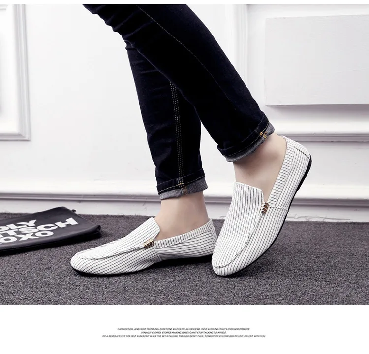 PADEGAO Leisure Fashion Soft Comfy Men Loafers Summer Classics Gingham Flat Driving ShoesConcise Retro Punk Slip On Shoes
PADEGAO Leisure Fashion Soft Comfy Men Loafers Summer Classics Gingham Flat Driving ShoesConcise Retro Punk Slip On Shoes