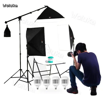 Shooting table + Softbox *4 + Boom arm light stand + 75W bulb Set Photographic Studio shed kit CD50 T06
Shooting table + Softbox *4 + Boom arm light stand + 75W bulb Set Photographic Studio shed kit CD50 T06