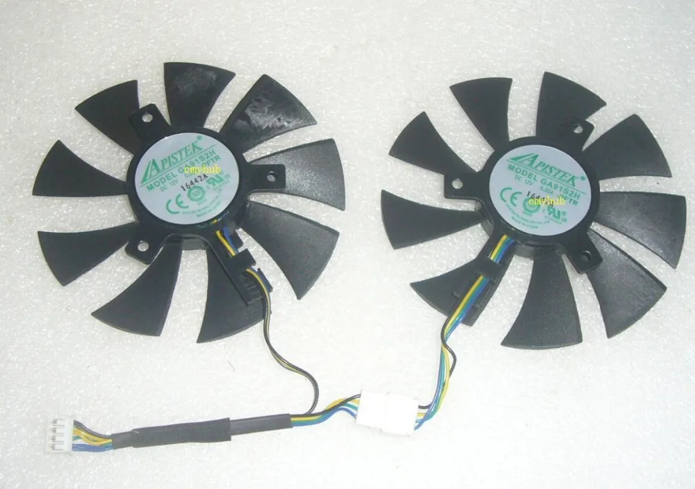 New For Zotac GTX1070 MINI ZT-P10700K-10M For MSI GTX1060 For Apistek GA91S2H 40MM 85MM Display Video Graphics Card Cooling Fan
New For Zotac GTX1070 MINI ZT-P10700K-10M For MSI GTX1060 For Apistek GA91S2H 40MM 85MM Display Video Graphics Card Cooling Fan