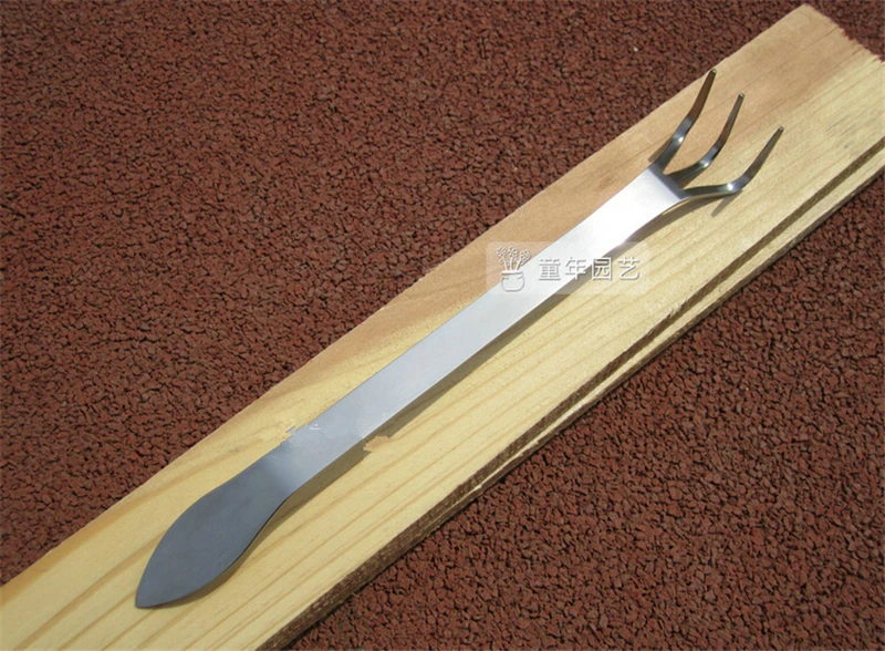 Bonsai tools Bonsai Tweezers stainless steel root rake and spatula robust very firm and durable made by Tian Bonsai
Bonsai tools Bonsai Tweezers stainless steel root rake and spatula robust very firm and durable made by Tian Bonsai