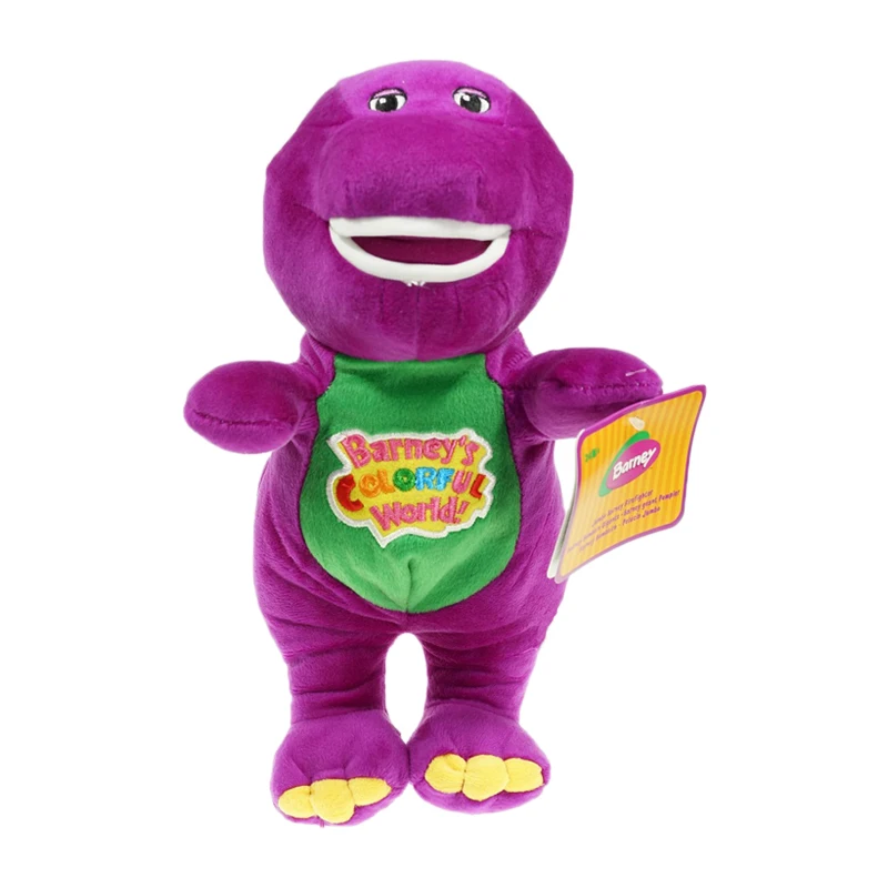 25cm/30cm Cute Movie Barney & Friends Plush Toys Purple Dinosaur Toy Soft Stuffed Animals Dolls for Children Kids Toys Gifts 
25cm/30cm Cute Movie Barney & Friends Plush Toys Purple Dinosaur Toy Soft Stuffed Animals Dolls for Children Kids Toys Gifts