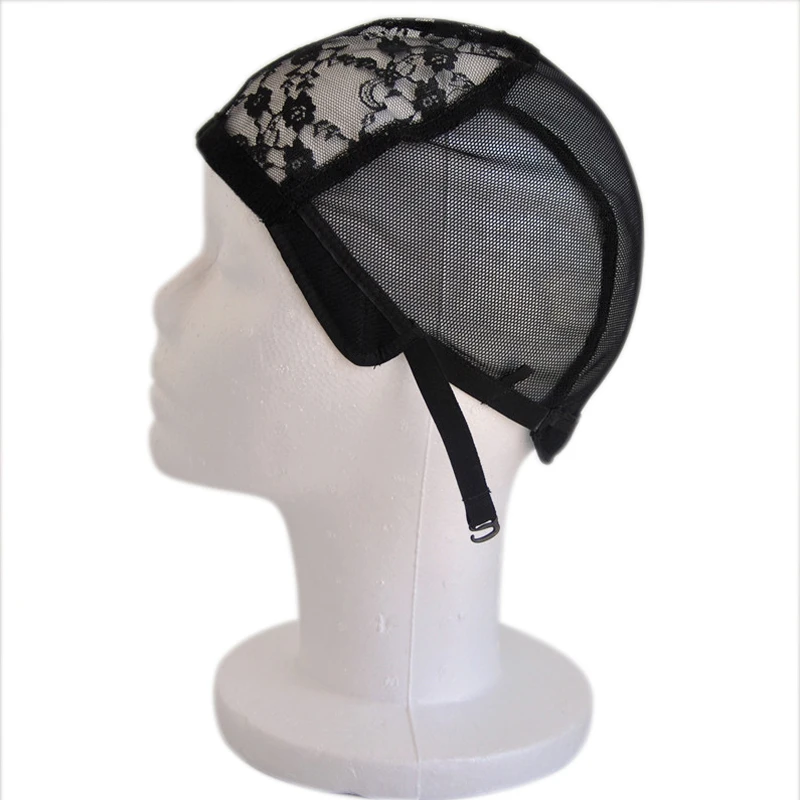 Black Professional Wig Cap For Making Wigs With Adjustable Straps Glueless Weaving Caps Mesh Wig Cap
Black Professional Wig Cap For Making Wigs With Adjustable Straps Glueless Weaving Caps Mesh Wig Cap