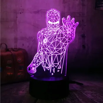NEW Cool Marvel Hero Iron Man Half 3D LED Night Light Desk Lamp Multicolor RGB Bulb Christmas Home Decor Kids toys Cartoon Toys
NEW Cool Marvel Hero Iron Man Half 3D LED Night Light Desk Lamp Multicolor RGB Bulb Christmas Home Decor Kids toys Cartoon Toys
