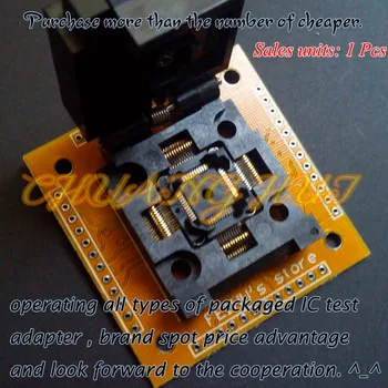 IC TEST TQFP48 QFP48 FPQ48 test socket FPQ-48-0.5-06 socket Adapter Pitch=0.5mm Size=7X7mm /9X9mm
IC TEST TQFP48 QFP48 FPQ48 test socket FPQ-48-0.5-06 socket Adapter Pitch=0.5mm Size=7X7mm /9X9mm