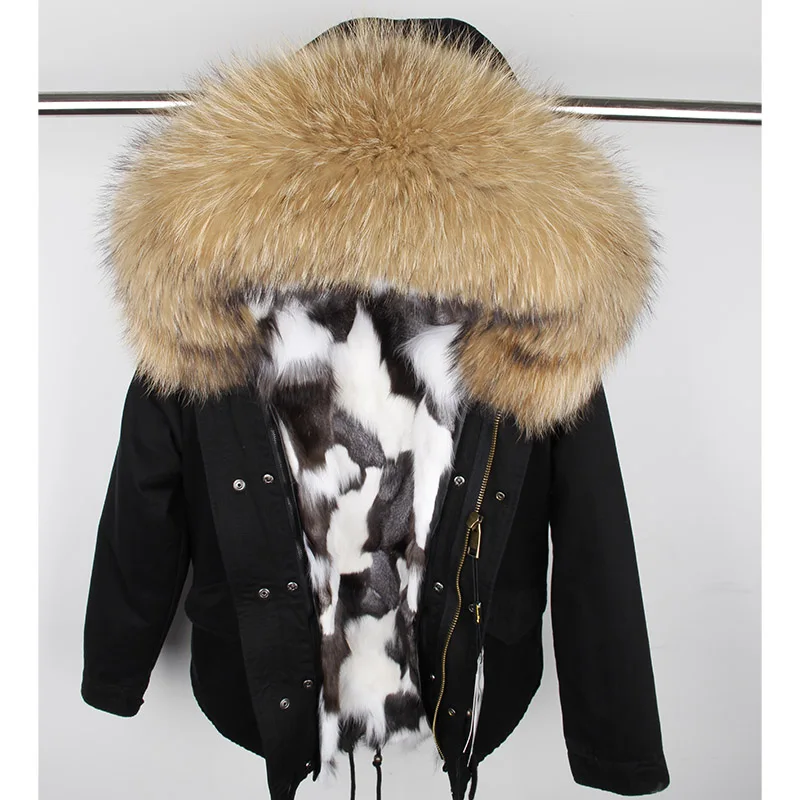 Woman Real Fox fur lining Winter Jacket Military Parka Large Raccoon fur Hooded Coat
Woman Real Fox fur lining Winter Jacket Military Parka Large Raccoon fur Hooded Coat