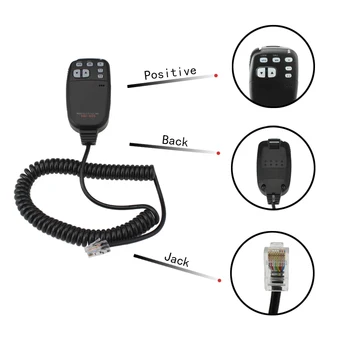 Hand Microphone HM-98S Speaker Mic Replacement DTMF Microphone For ICOM IC-2100H IC-2710H IC-2800H Radio
Hand Microphone HM-98S Speaker Mic Replacement DTMF Microphone For ICOM IC-2100H IC-2710H IC-2800H Radio