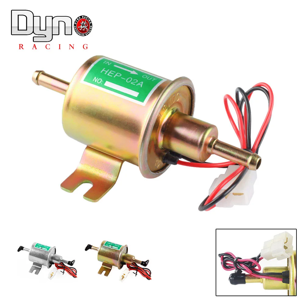 DYNO Electric Fuel Pump Car Boat 12V 8mm Pipes Diessel Petrol HEP-02A Set Metal FP009
DYNO Electric Fuel Pump Car Boat 12V 8mm Pipes Diessel Petrol HEP-02A Set Metal FP009
