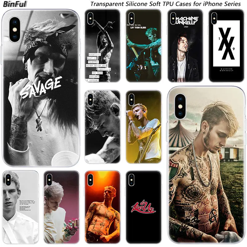 Hot MGK Machine Gun kelly Soft Silicone Fashion Case for Apple iPhone 11 Pro XS MAX XR X 7 8 Plus 6 6s Plus 5 5C 5S SE TPU Cover
Hot MGK Machine Gun kelly Soft Silicone Fashion Case for Apple iPhone 11 Pro XS MAX XR X 7 8 Plus 6 6s Plus 5 5C 5S SE TPU Cover