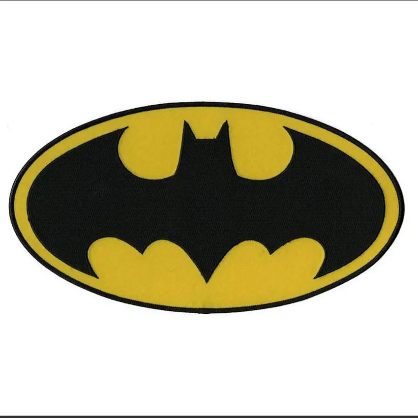 2018 New Real Parches Embroidery Stickers Batman Dark Knight For Dc Comics Movie Classic Bat Logo Iron On Applique Morale Patch
2018 New Real Parches Embroidery Stickers Batman Dark Knight For Dc Comics Movie Classic Bat Logo Iron On Applique Morale Patch