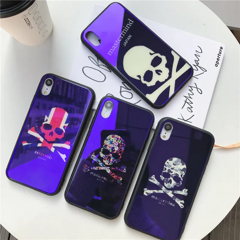 Hot Luxury Japan Mastermind Blue light Tempered Glass Cover Case For iPhone 7 8 6 6S Plus X XR XS MAX Fashion Phone Cases Coque
Hot Luxury Japan Mastermind Blue light Tempered Glass Cover Case For iPhone 7 8 6 6S Plus X XR XS MAX Fashion Phone Cases Coque