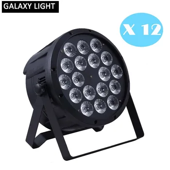 12Pcs/Lot 18x12W RGBW 4in1 led par light DMX Stage Lights Professional par led dj light disco light professional DJ equipment
12Pcs/Lot 18x12W RGBW 4in1 led par light DMX Stage Lights Professional par led dj light disco light professional DJ equipment