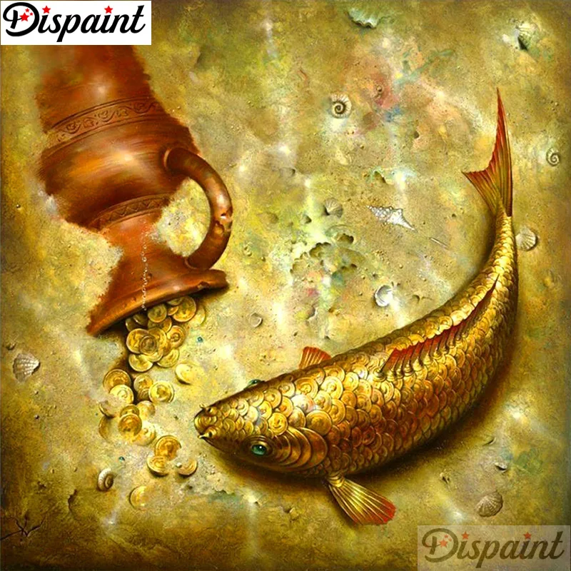 Dispaint Full Square/Round Drill 5D DIY Diamond Painting "Money fish scenery" 3D Embroidery Cross Stitch 5D Home Decor A11950
Dispaint Full Square/Round Drill 5D DIY Diamond Painting "Money fish scenery" 3D Embroidery Cross Stitch 5D Home Decor A11950