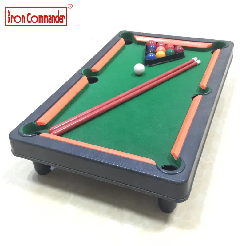 Image Iron Commander Billiards Snooker   Pool set Mini desktop simulation Novelty billiards table sets gift for children s play sports