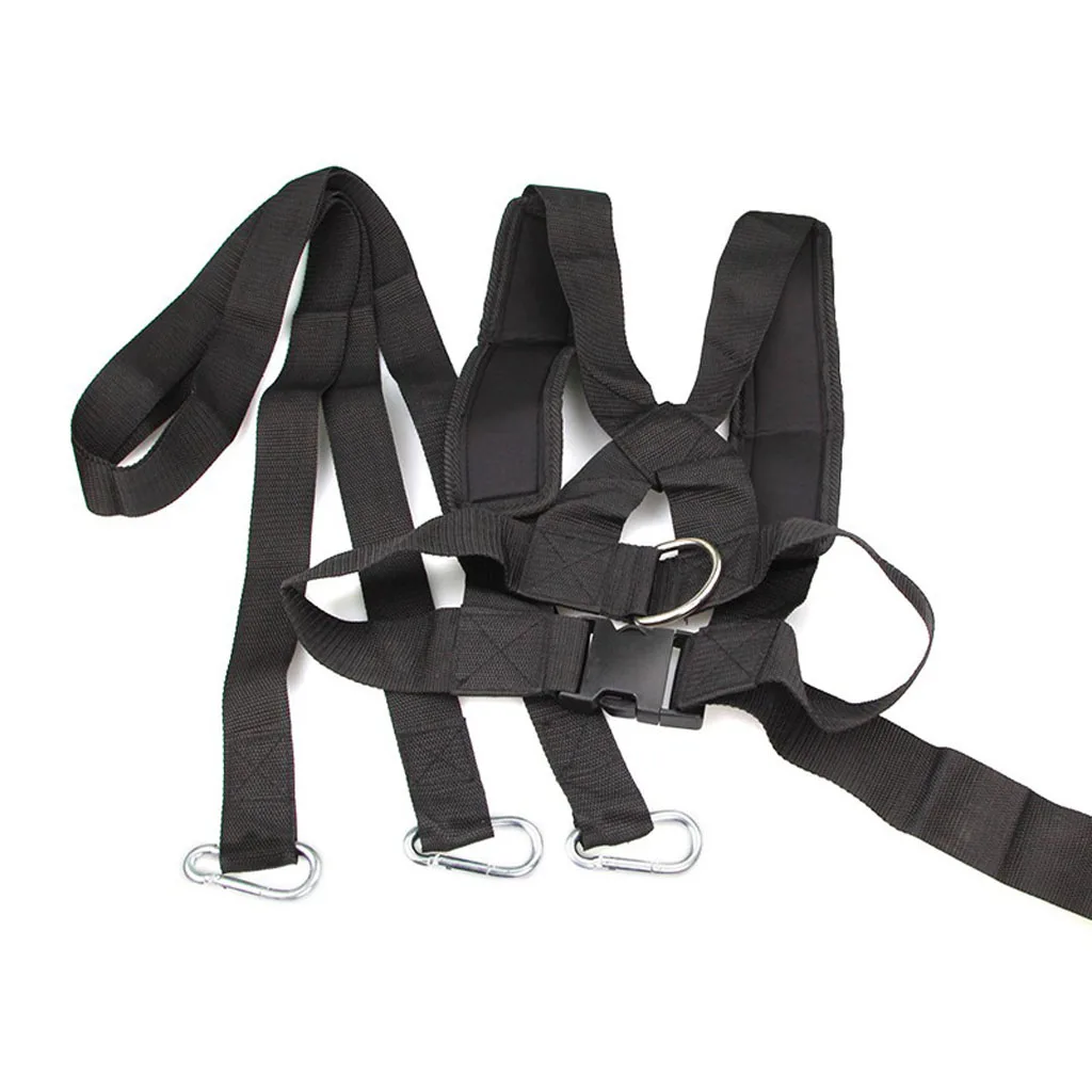 Sled Harness Fitness Resistance Training Workout Strap Speed Exercise Shoulder Strap Resistance Band Strength Band