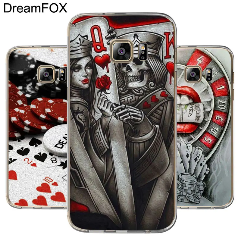 DREAMFOX M252 Luxury Retro Poker Soft TPU Silicone Cover Case For Samsung Galaxy S5 S6 S7 S8 S9 S10 5G S10E Lite Edge Plus
DREAMFOX M252 Luxury Retro Poker Soft TPU Silicone Cover Case For Samsung Galaxy S5 S6 S7 S8 S9 S10 5G S10E Lite Edge Plus