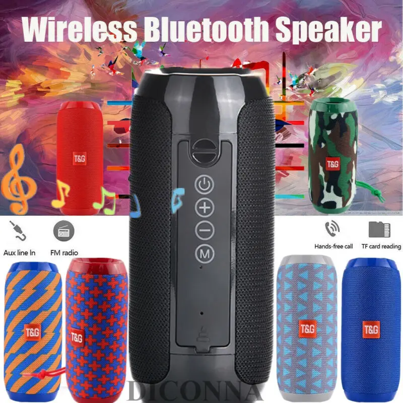 Fashion 7 Colors Wireless Bluetooth Outdoor Speaker Waterproof Bass Portable Stereo Loudspeaker
Fashion 7 Colors Wireless Bluetooth Outdoor Speaker Waterproof Bass Portable Stereo Loudspeaker