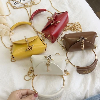 Mini Round Handle Chains Handbags Women's Messenger Bags 2019 Small PU Leather Hand Bags Woman Shoulder Evening Clutch Bags Chic
Mini Round Handle Chains Handbags Women's Messenger Bags 2019 Small PU Leather Hand Bags Woman Shoulder Evening Clutch Bags Chic