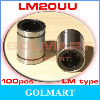100pcs Linear Bearings New Precision LM20UU LM203242UU Bearing 20*32*42mm Linear Motion Bush Bushing for 20mm shaft
100pcs Linear Bearings New Precision LM20UU LM203242UU Bearing 20*32*42mm Linear Motion Bush Bushing for 20mm shaft