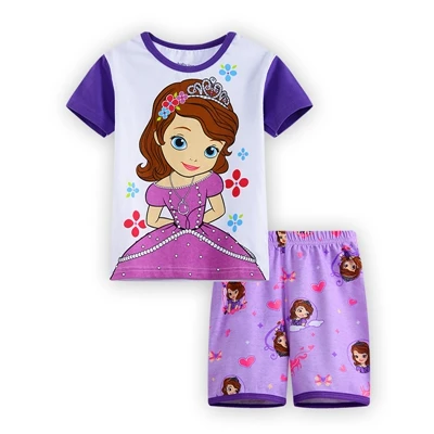 Fashion Short Sleeved+Pants Kids Girl Boy Clothes Cotton princess Printing Home Children Clothing Set Summer Cartoon Pajamas
Fashion Short Sleeved+Pants Kids Girl Boy Clothes Cotton princess Printing Home Children Clothing Set Summer Cartoon Pajamas