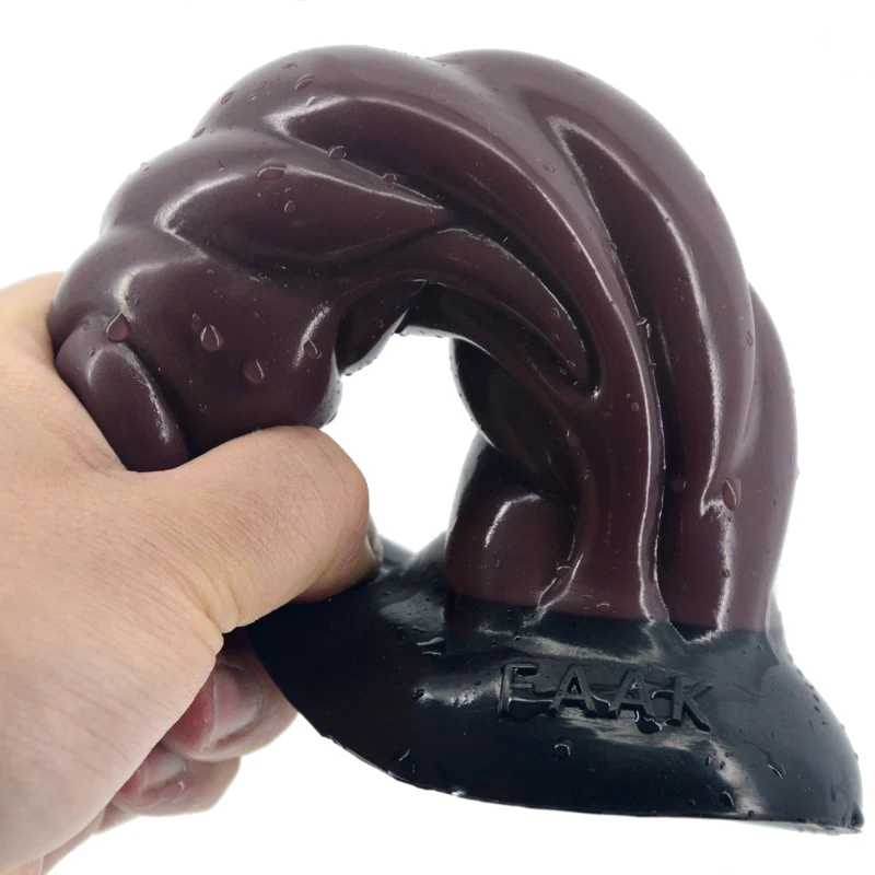 Silicone Manufacturing Anal Dildo Beautiful Body Suction Cup Deep Lines Bend Freely Erotic Toy For Women Insert Vagina Sexy