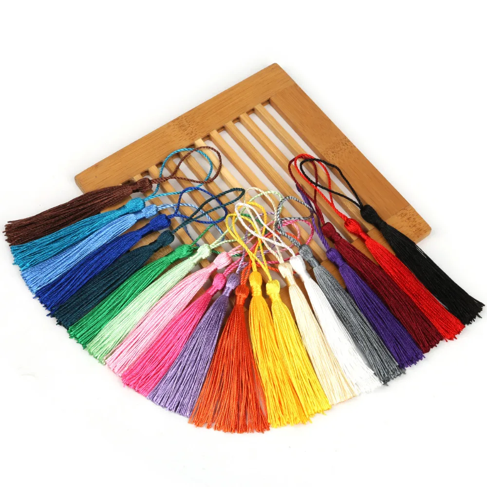 Hot Selling 32pcs/bag Length 13cm Multi Colors Tassle 8cm Random Mixed Tassel for DIY Jewelry Making Findings Craft Making
Hot Selling 32pcs/bag Length 13cm Multi Colors Tassle 8cm Random Mixed Tassel for DIY Jewelry Making Findings Craft Making