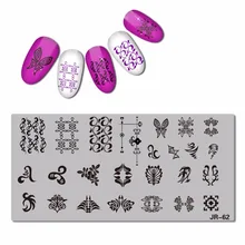 2018 Stainless Steel Nail Stamping Plate Template Florid Unicorn Swirl Pattern Zociac Coffee Anchor Arrow Nail Tool JR058-70
2018 Stainless Steel Nail Stamping Plate Template Florid Unicorn Swirl Pattern Zociac Coffee Anchor Arrow Nail Tool JR058-70