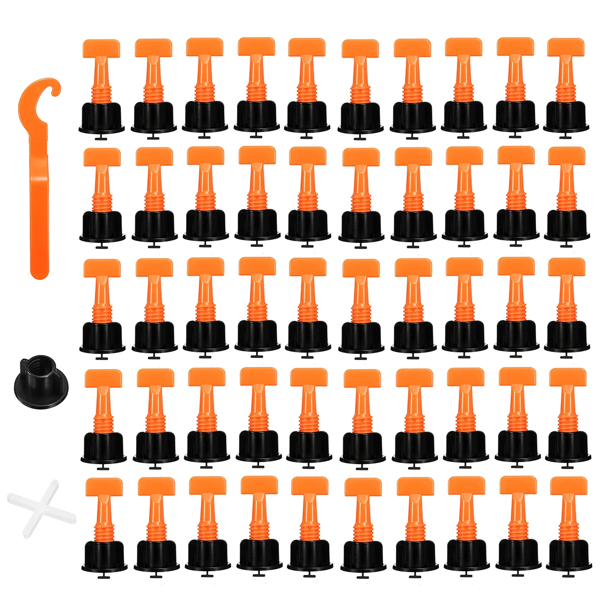 50Pcs Plastic Ceramic Leveler Tools T Shaped Leveling System Kits For Tiles Reusable T Leveling Locator System Tile Spacers
50Pcs Plastic Ceramic Leveler Tools T Shaped Leveling System Kits For Tiles Reusable T Leveling Locator System Tile Spacers