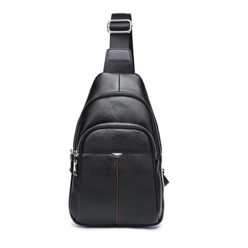 Men Chest bag Cowhide Leather Crossbody bag man handbags Shoulder Bag Men Business Leather Chest Pack Male Messenger Bag Bolsa
Men Chest bag Cowhide Leather Crossbody bag man handbags Shoulder Bag Men Business Leather Chest Pack Male Messenger Bag Bolsa