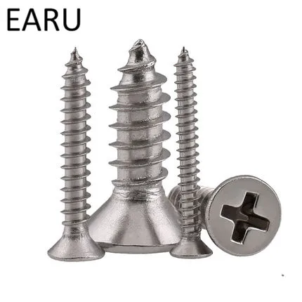 304 Stainless Steel Round Countersunk Head Phillips Cross Self-taping Tapping Flat Head Screws Bolt M2.2*5/6/8/10/12/16/20mm F
304 Stainless Steel Round Countersunk Head Phillips Cross Self-taping Tapping Flat Head Screws Bolt M2.2*5/6/8/10/12/16/20mm F