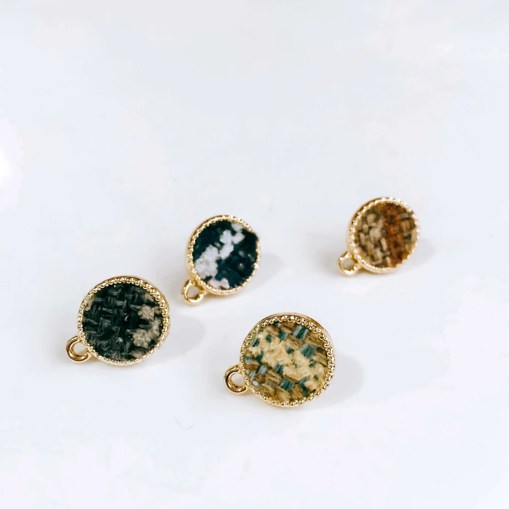 Round Wool Stuff Stud Earring Accessories Pendant Necklace Supplies for Jewelry Making Accessories Components 6pcs KP2091
Round Wool Stuff Stud Earring Accessories Pendant Necklace Supplies for Jewelry Making Accessories Components 6pcs KP2091
