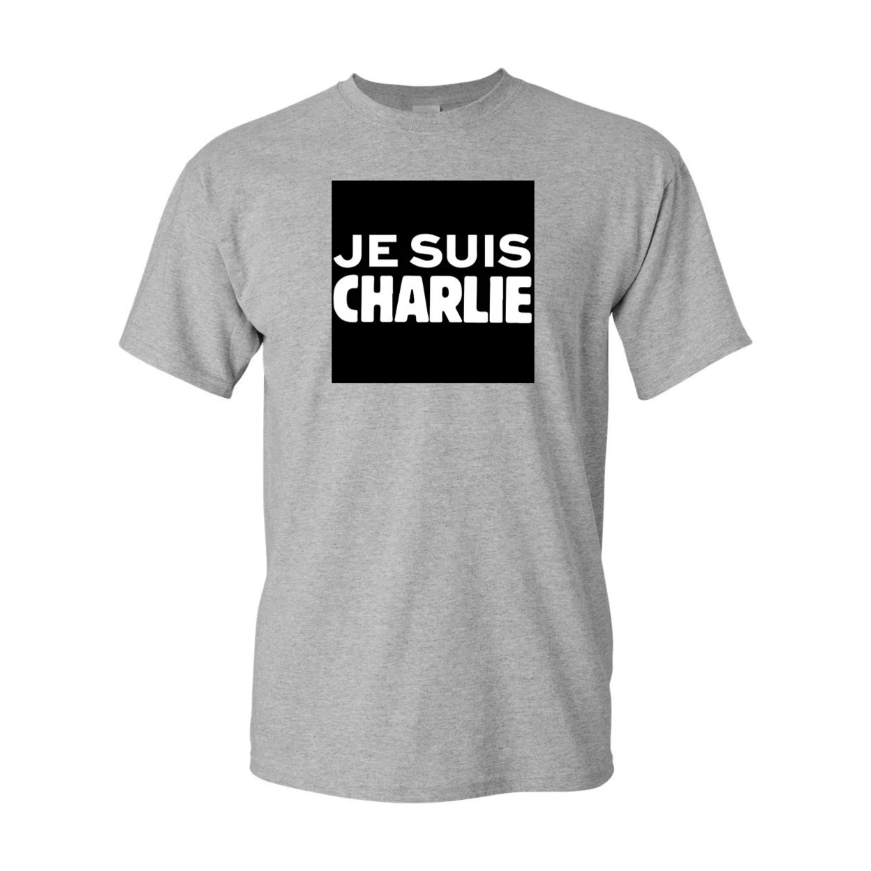 Je Suis Charlie France Freedom Bold DT Adult T-Shirt Tee 1922