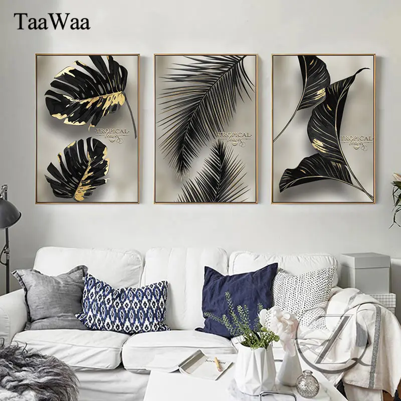 Tropical Plant Wall Art European Style Gold Foil Canvas Painting Print Minimalist Nordic Poster Pictures Home Living Room Decor
Tropical Plant Wall Art European Style Gold Foil Canvas Painting Print Minimalist Nordic Poster Pictures Home Living Room Decor