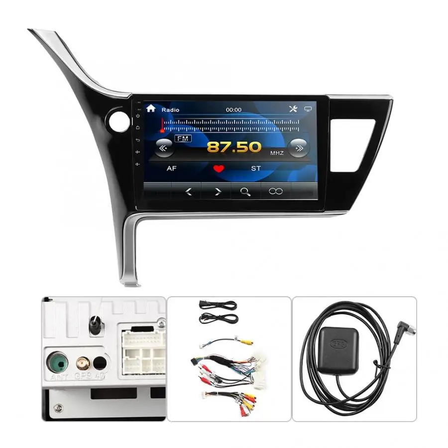 Car Multimedia Player 10.1inch Car MP5 Player GPS With GPS Navigation Fit for Corolla EX 2017 2018 2019 (2+16) auto accessorie
Car Multimedia Player 10.1inch Car MP5 Player GPS With GPS Navigation Fit for Corolla EX 2017 2018 2019 (2+16) auto accessorie