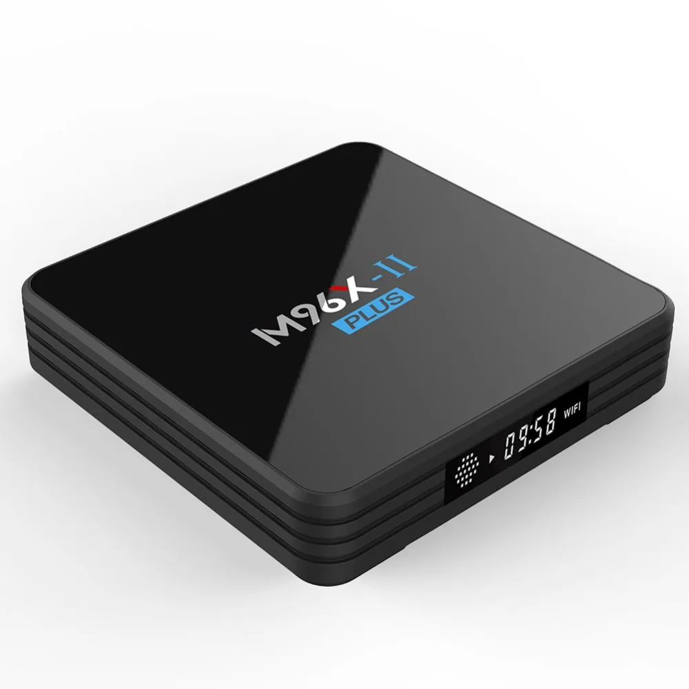 

M96X II Plus Amlogic S912 Smart TV Box Android 7.1 2GB RAM 16GB ROM 5G WiFi 1000M Gigabit Ethernet 4K Ultra HD OTT TV Box