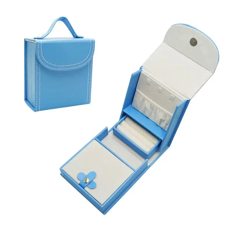 Simple Mini Portable Earrings Ring Storage Bag Pendant Necklace Jewelry Scratchproof Protect Box Travel Carrying Case
Simple Mini Portable Earrings Ring Storage Bag Pendant Necklace Jewelry Scratchproof Protect Box Travel Carrying Case