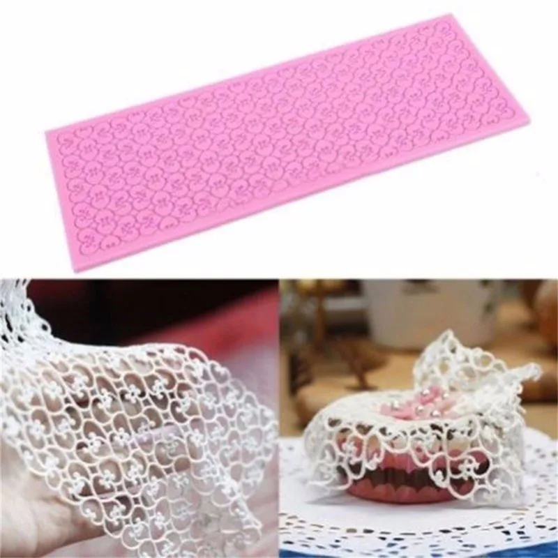 European Style Relief Lace Silicone Molds Fondant Cake Chocolate Mold Kitchen Baking Cake Border Decoration Baking Tools
European Style Relief Lace Silicone Molds Fondant Cake Chocolate Mold Kitchen Baking Cake Border Decoration Baking Tools
