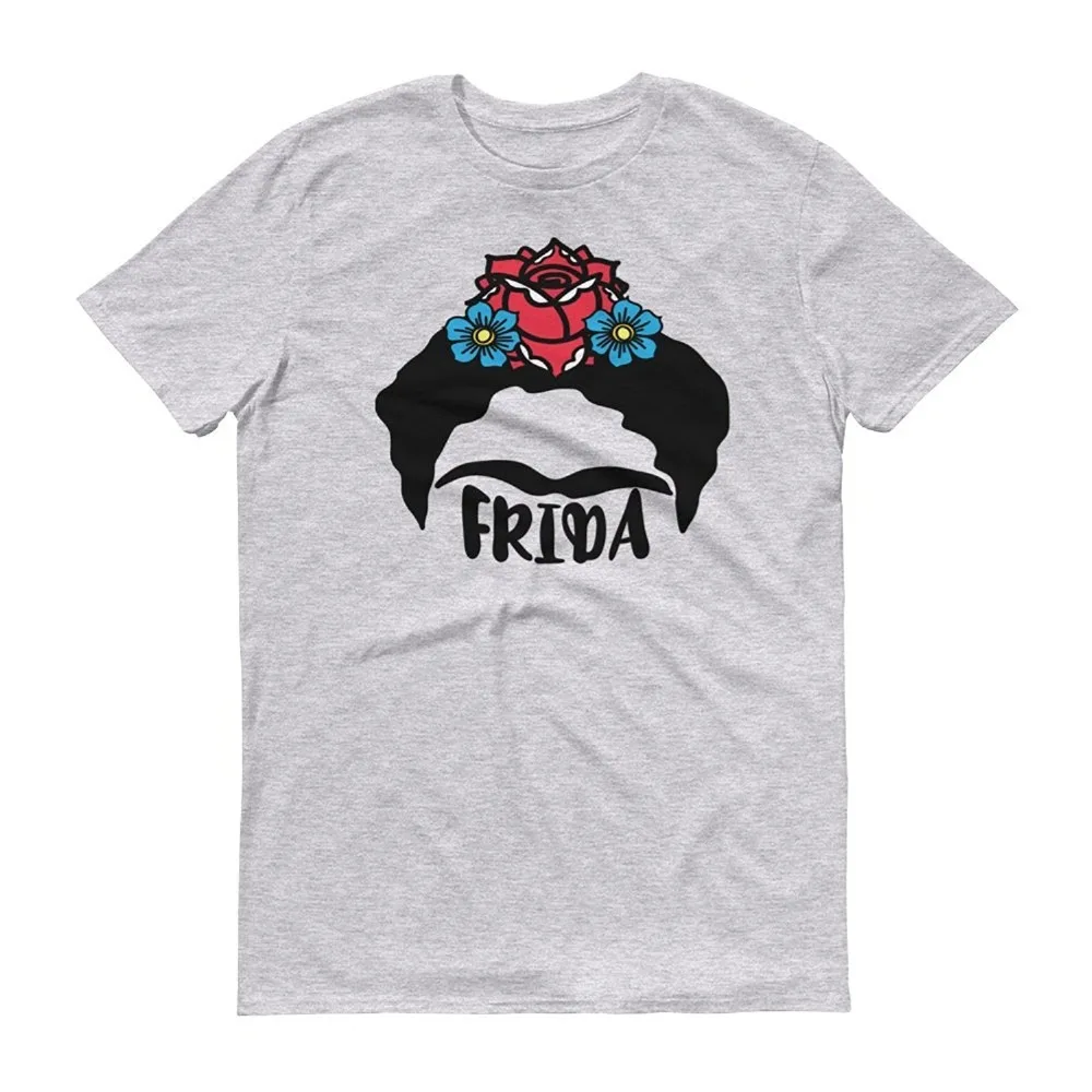 2019 Summer Hot Sale Tee Shirt The Funky Soul Frida T-Shirt - Unibrow - Flower Tee - Mexican Folk Art Cotton T-shirt
2019 Summer Hot Sale Tee Shirt The Funky Soul Frida T-Shirt - Unibrow - Flower Tee - Mexican Folk Art Cotton T-shirt