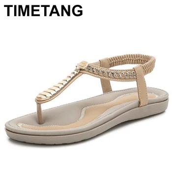TIMETANG Big Size 42 Women Shoes Comfort Sandals Summer Fashion Flip Flops High Quality Flat Sandals Gladiator Sandalias E152
TIMETANG Big Size 42 Women Shoes Comfort Sandals Summer Fashion Flip Flops High Quality Flat Sandals Gladiator Sandalias E152