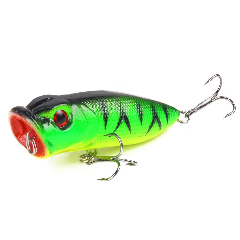 65mm 11.8g Popper Bait Wobblers Fishing Bait Lures Isca Artificial Minnow Lure Hard Bait With Treble Hook For Ocean
65mm 11.8g Popper Bait Wobblers Fishing Bait Lures Isca Artificial Minnow Lure Hard Bait With Treble Hook For Ocean