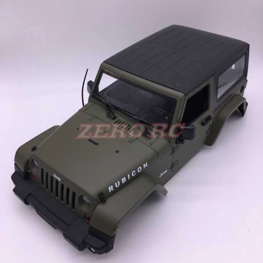 Корпус для гусеничного грузовика 1/10 1:10 JK JEEP WRANGLER RUBICON жесткий пластиковый корпус