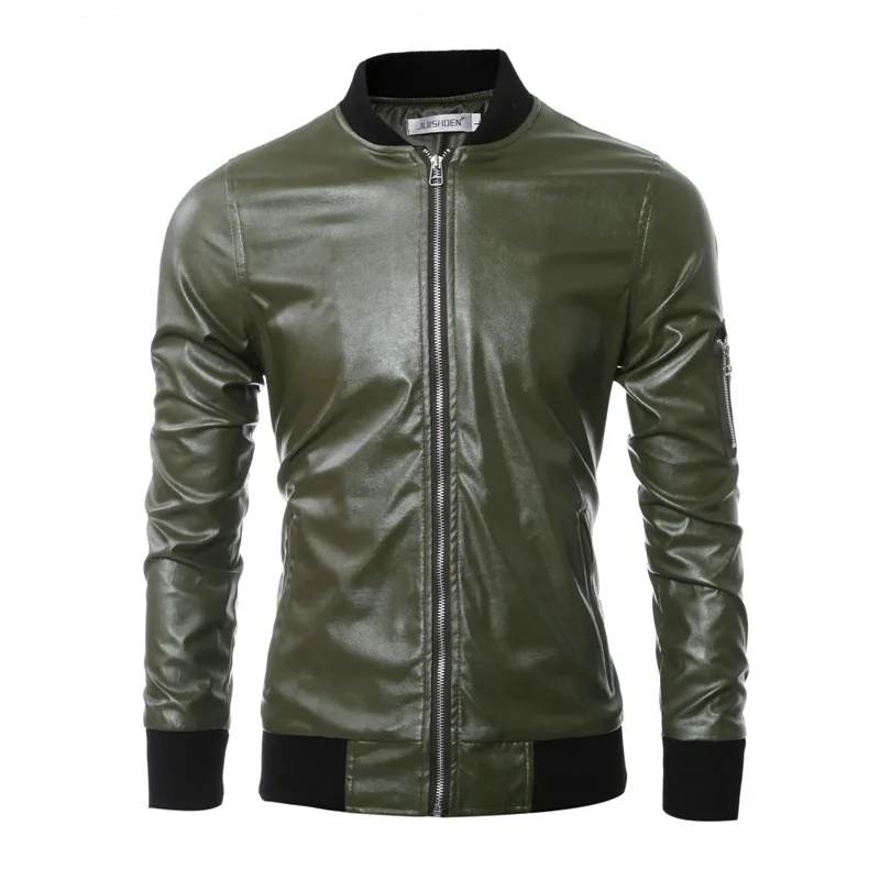 New Designer Leather Jacket Men Motorcycle Leather Jacket Coats Male Slim Fit PU Coats Fashion Bomber Jacket veste en cuir homme
New Designer Leather Jacket Men Motorcycle Leather Jacket Coats Male Slim Fit PU Coats Fashion Bomber Jacket veste en cuir homme