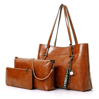 3pcs/set PU Leather Women Bag Handbags large capacity Shoulder Bags for women 2021 Casual Tote Purses and Handbag bolsa feminina
3pcs/set PU Leather Women Bag Handbags large capacity Shoulder Bags for women 2021 Casual Tote Purses and Handbag bolsa feminina