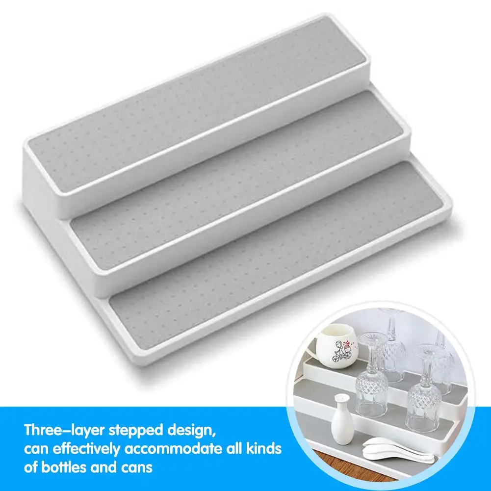 Three - Tier Ladder Seasoning Rack PP Storage Spice Rack Cosmetics Household Item Kitchen Waterproof 3-Tier Storage Rack
Three - Tier Ladder Seasoning Rack PP Storage Spice Rack Cosmetics Household Item Kitchen Waterproof 3-Tier Storage Rack