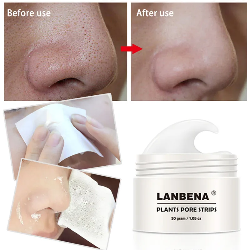 2019 New Style LANBENA Blackhead Remover Nose Mask Pore Strip Black Mask Peeling Acne Treatment Black Deep Cleansing Skin Care
2019 New Style LANBENA Blackhead Remover Nose Mask Pore Strip Black Mask Peeling Acne Treatment Black Deep Cleansing Skin Care