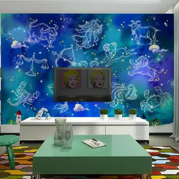 Cartoon Constellation Custom Photo Wallpaper Mural Children's Room Bedroom Home Decor Wall Papers 3D Self Adhesive Vinyl / Silk
Cartoon Constellation Custom Photo Wallpaper Mural Children's Room Bedroom Home Decor Wall Papers 3D Self Adhesive Vinyl / Silk