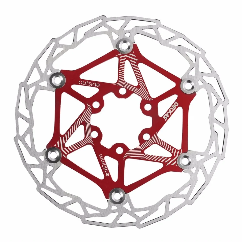 DECKAS Ultra-light MTB Mountain Bike Bicycle Brake Disc Float Floating Pads 160mm 6 Bolt Rotors Parts Cycling Accessories
DECKAS Ultra-light MTB Mountain Bike Bicycle Brake Disc Float Floating Pads 160mm 6 Bolt Rotors Parts Cycling Accessories