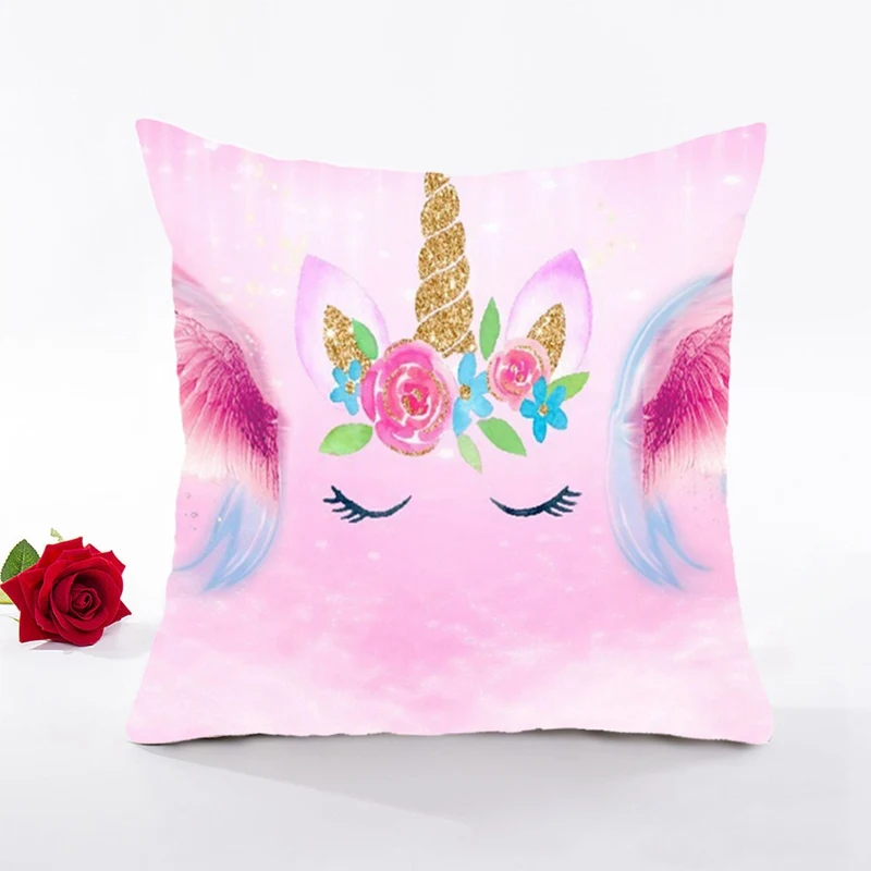 Cartoon Unicorn Throw Pillow Case Home Bedroom Soft Square Cushion Cover Office Car Sofa Decorative Pillowcase
Cartoon Unicorn Throw Pillow Case Home Bedroom Soft Square Cushion Cover Office Car Sofa Decorative Pillowcase